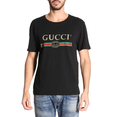 gucci black and red t shirt|authentic Gucci t shirt men.